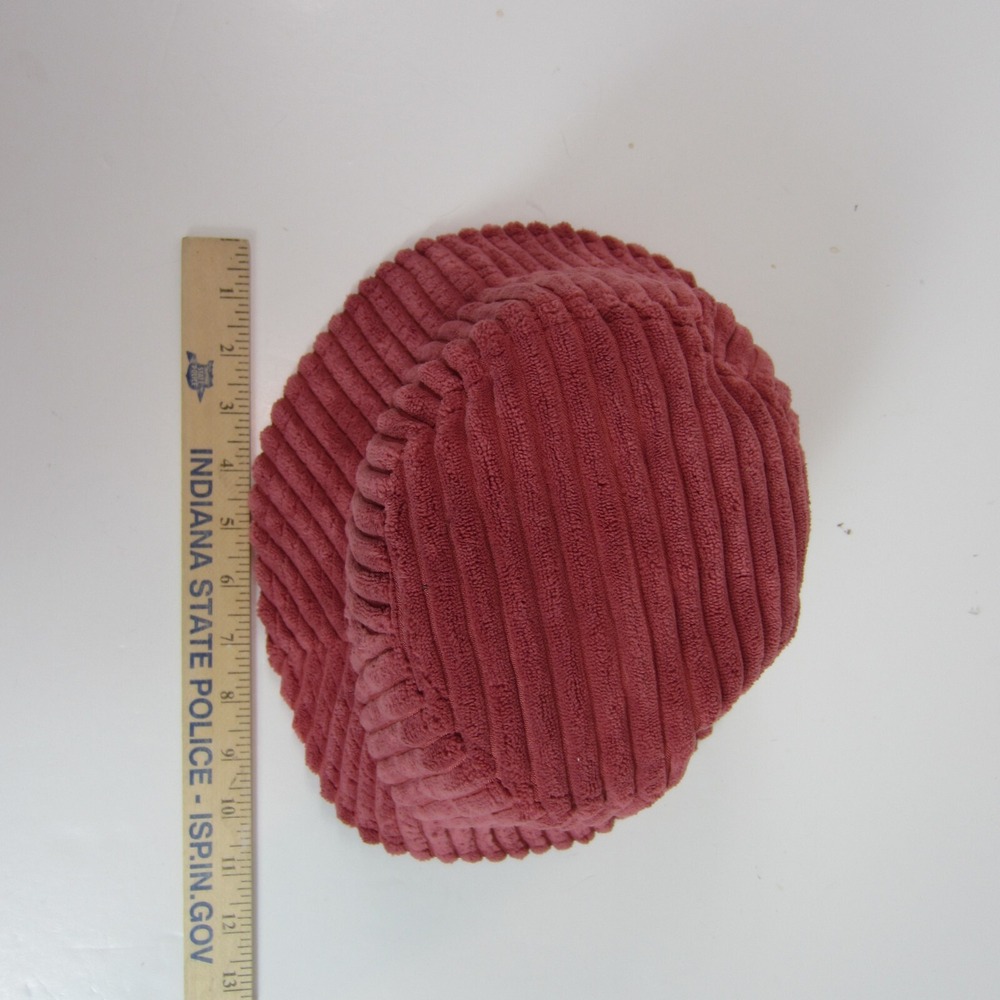 Urban Outfitters UO Bucket Hat Wide Wale PInk Rose Corduroy Women's OS Boho - Picture 3 of 6